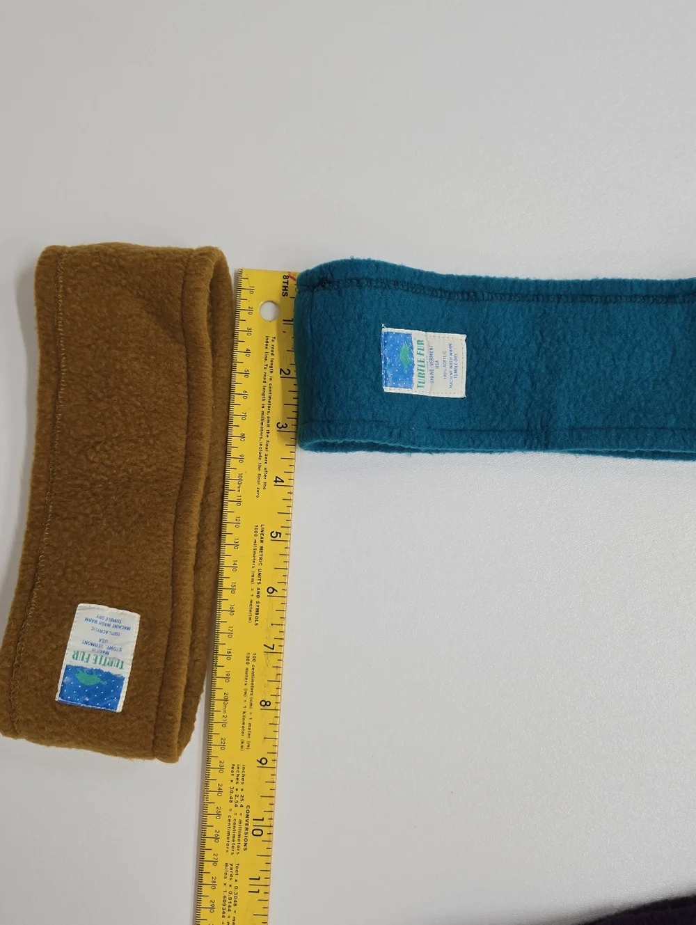 VTG Fleece‎ Made USA Turtle Fur Ski  Headband And Gaiter Bundle Retro 5 Piece